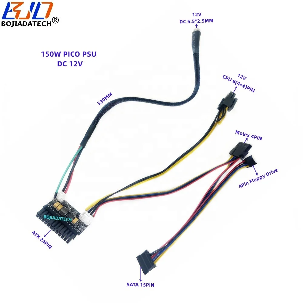 Xrkycav] 150W 24Pin 12V DC Đầu Vào đỉnh 150P Đầu Ra Realan Mini ITX Pico Psu Dc Atx Pc Switch Dc Dc Atx Nguồn điện Cho Máy Tính I.1201461437
