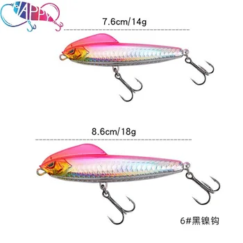 14g 18g Sinking Pencil Lures Freshwater Saltwater Slow Sinking Swimbait Treble Hook Bass Redfish Long Casting Pencil Lure – Soft Lure – view 4