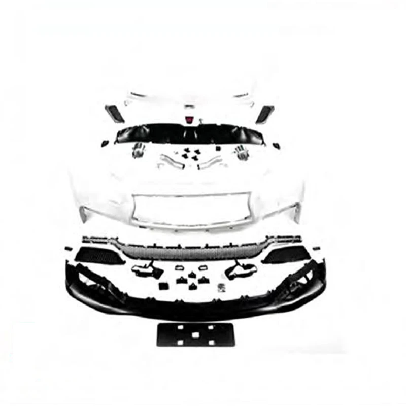 New Body Kits Retrofit Front Bumper Refit Lower Lip Fender Other Car Part For Infiniti Q50 Eau