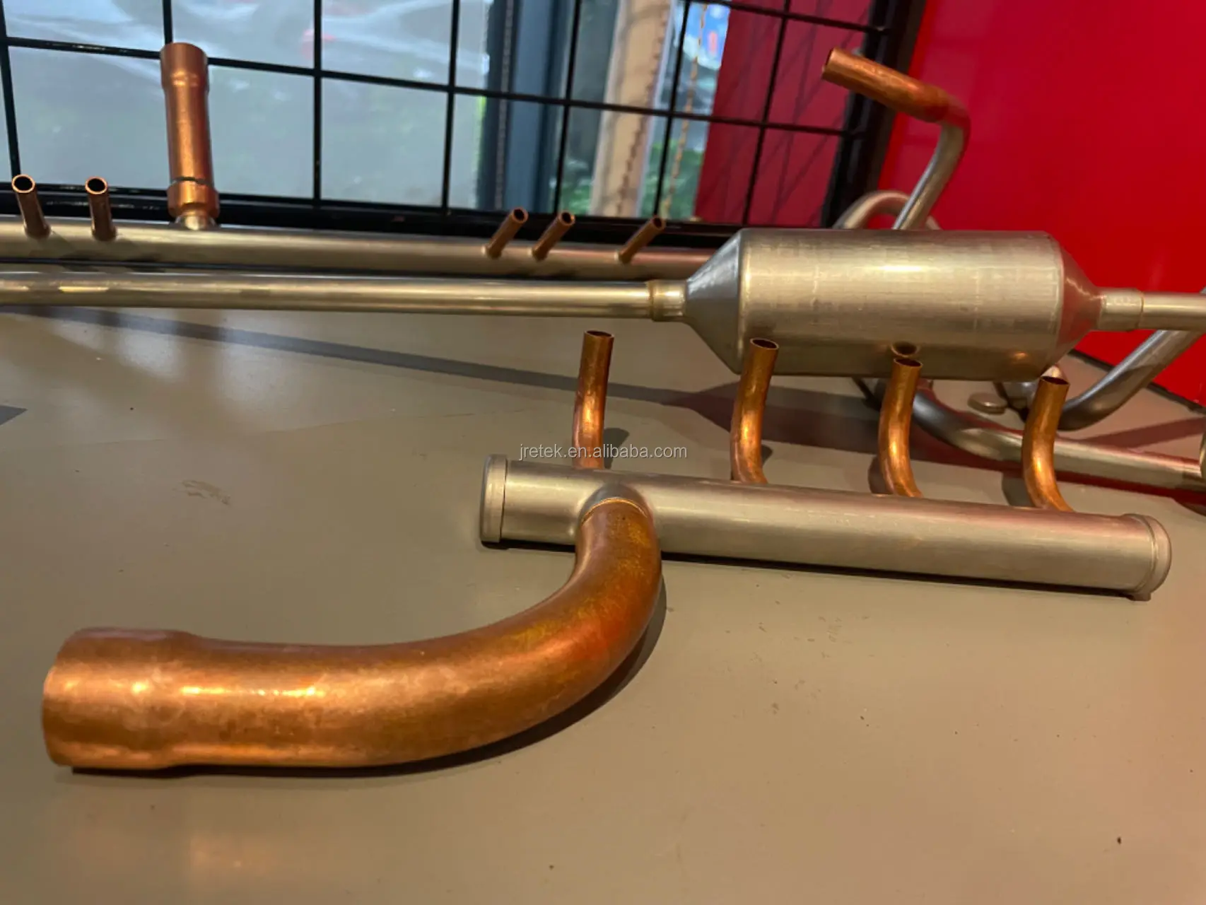 Air Conditioner Copper Refnet Pipe Branch Y Joint Copper A/C System ...