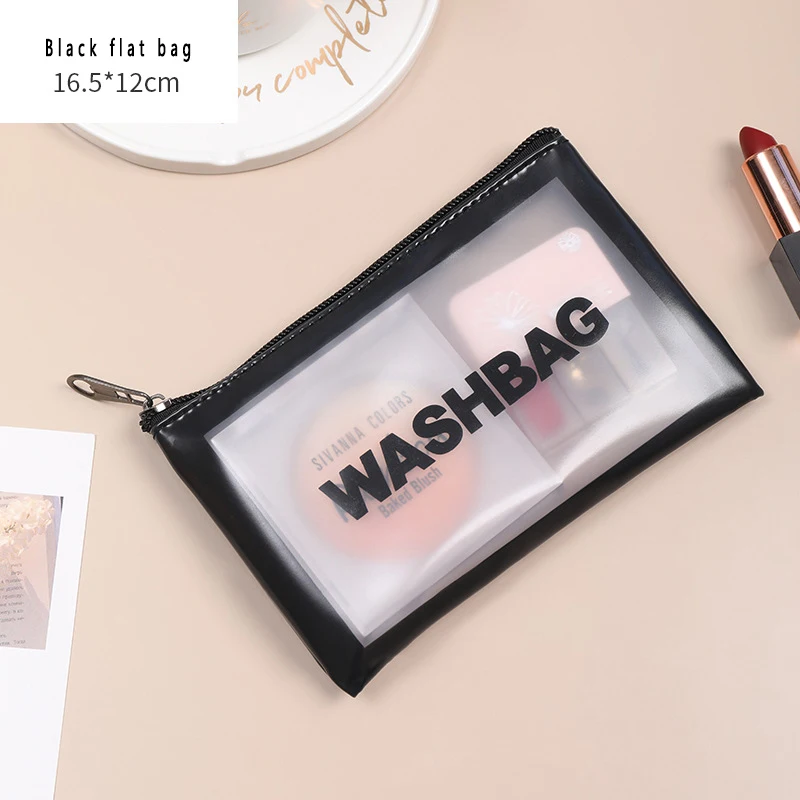 Oem Fashion Girl Small Transparent Makeup Bag Custom Logo Waterproof ...