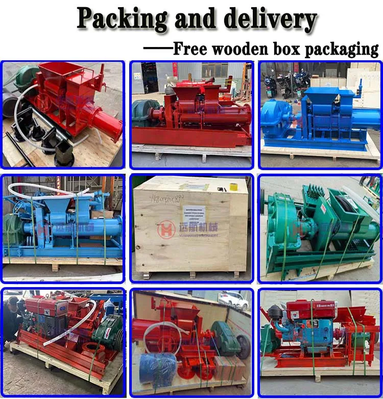 Automatic Clay Vacuum Extruder Mud Earth Soil Pug Mill Mixer Ceramic Clay Pug Mill Mixing Machine Clay Extruder Machine