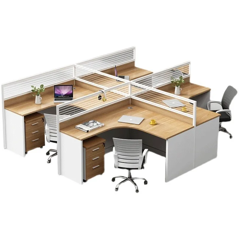 Modern Wooden Office Furniture Design Staff Tables,Clerk Desks,Work