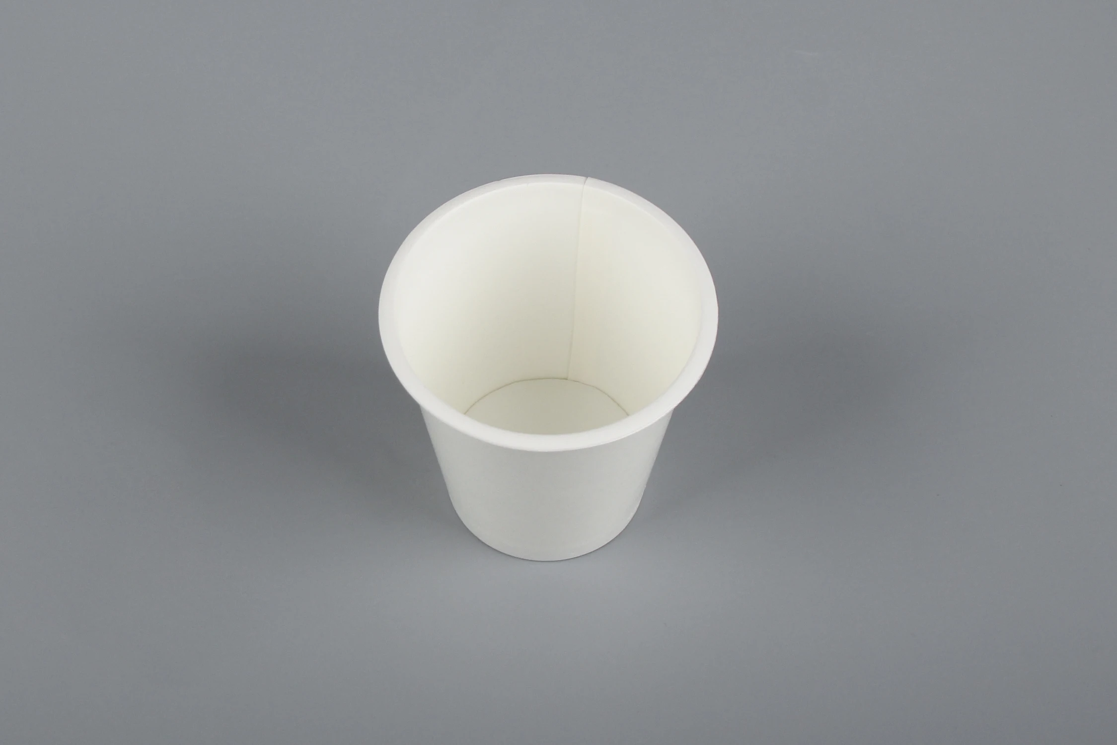 Custom Print Take Away Hot Cold Kraft Paper Bowl Disposable Container With Lid for Yogurt Food Packaging Use details