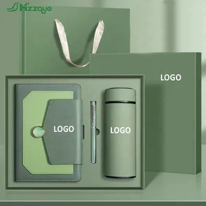 Customizable Business Gift Set for Customers Corporate Companion Gift Set, Customized Insulated Cup Notebook Gift Box Set