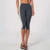 gray capri leggings