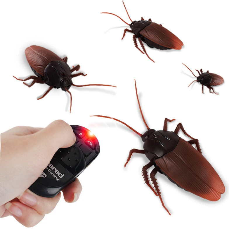Simulation Giant Remote Control Toy Infrared Rc Cockroach Toy