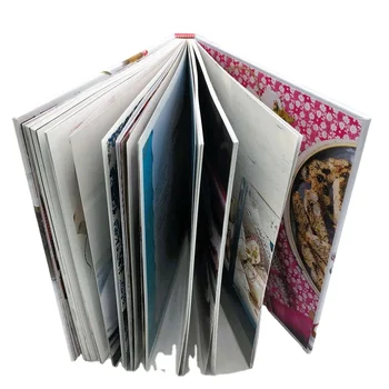 Custom Hardcover Book Printing Hot Stamping Golden Edge Factory Services-Durable Kraft Paper Duplex Board Cardboard Materials