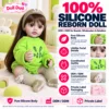 Lime Green Rabbit Sweatshirt Girl