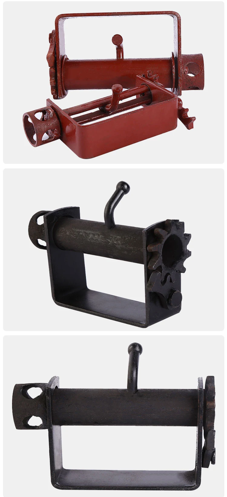 Weld On Winch Strap Binder For Flatbed Truck Trailer Tie Down Cargo