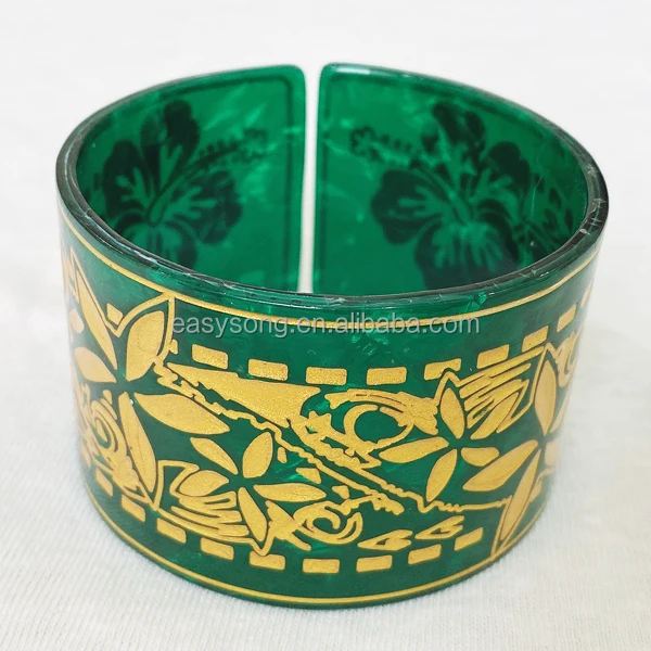 New Turtle Tribal Carved Cuff Bracelets Bangles With Samoa Hawaii