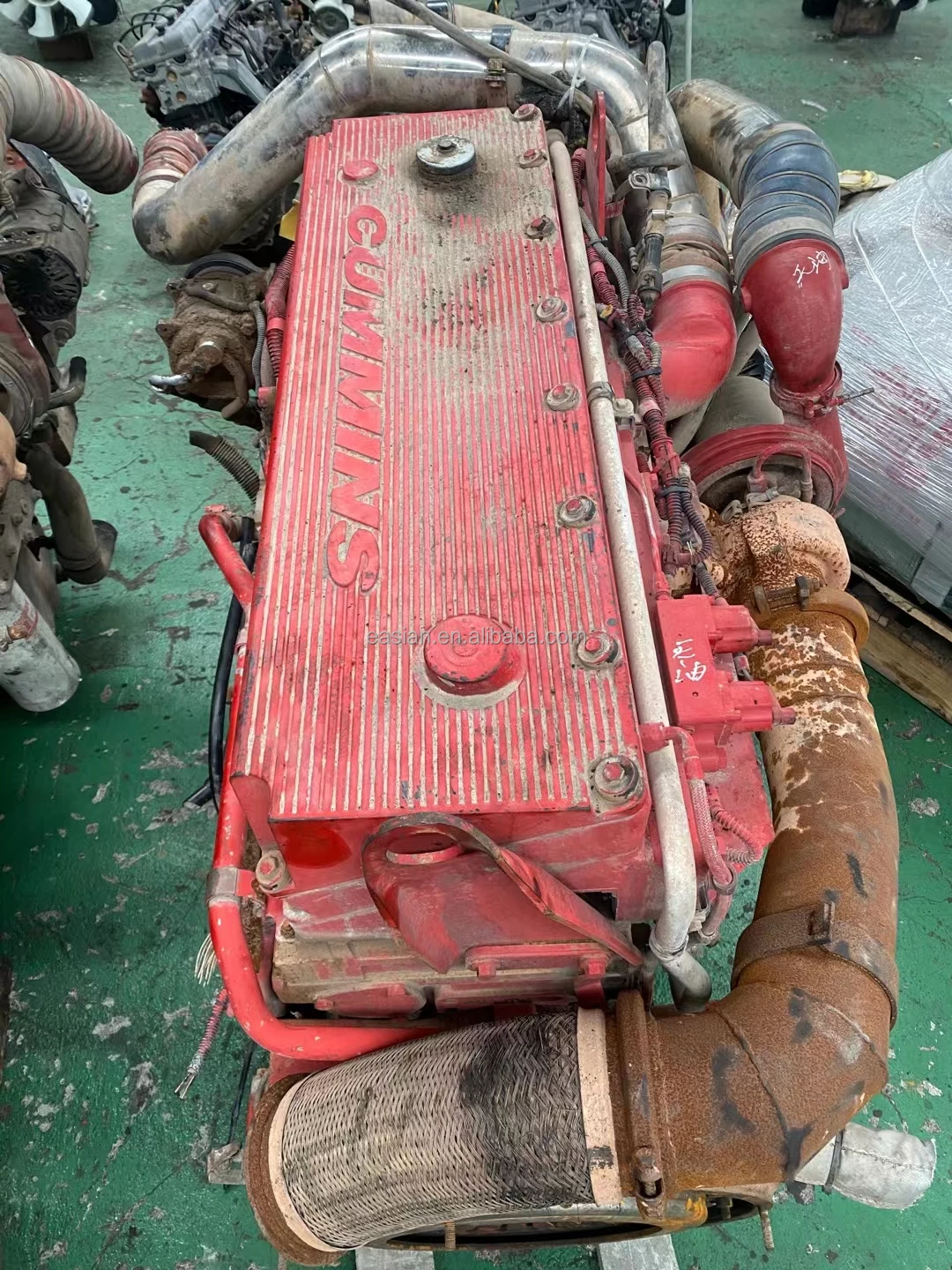 重型卡车用二手cum mins m11发动机ism11 qsm11电机385hp 420hp 440hp