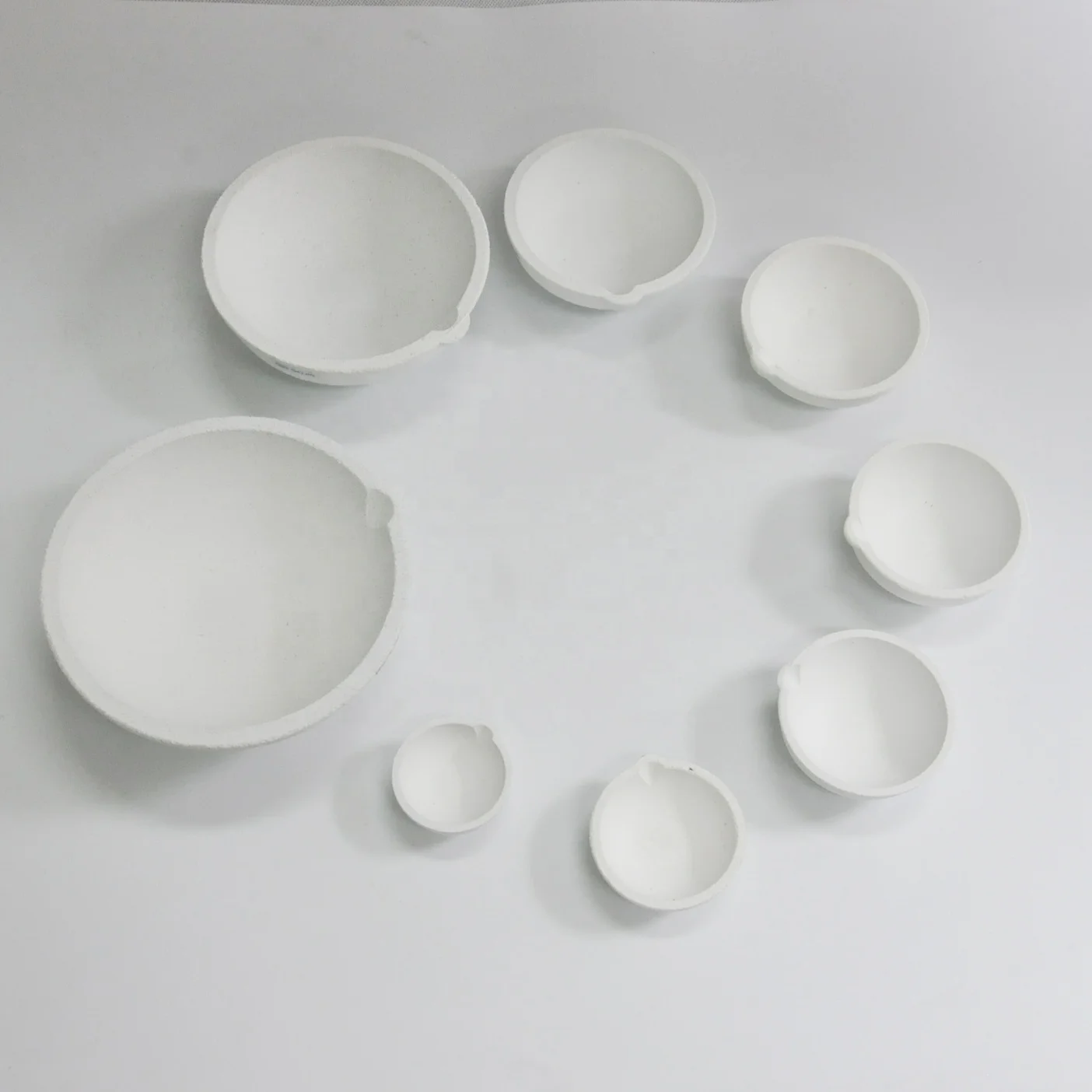 熔融石英石英坩埚石英陶瓷坩埚碗