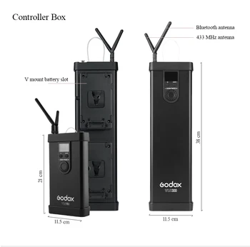 New Godox VL200 200W 5600K White Version LED Video Light Continuous Output Bowens Mount Studio Light App for Photography product image