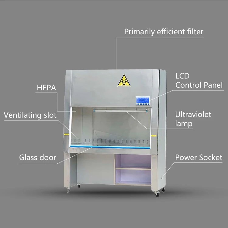 All Steel Class Ii A2class Ii A2 Biological Safety Model Bsc