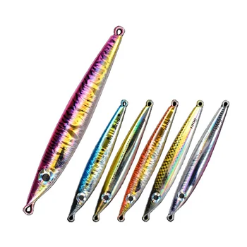 Night-Glow Speed-Sinking Artificial Hard Bait Metal Fish Lure 150g 180g Sea Fishing Boat Fishing Tuna – Metal Jig – view 2