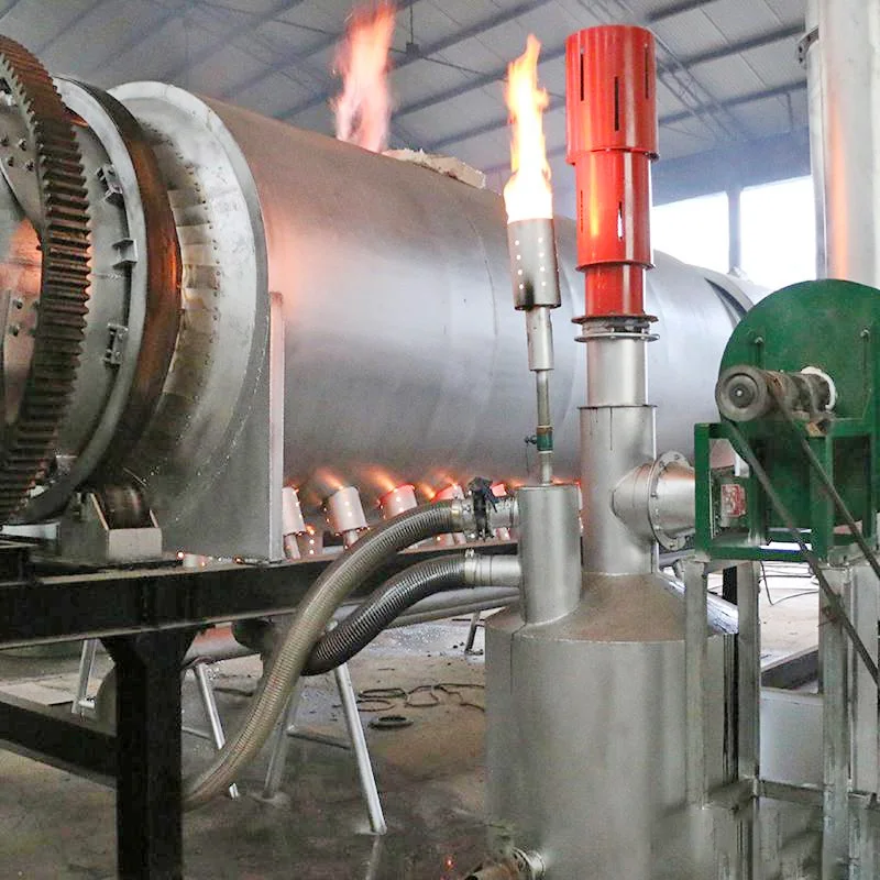 20 Years Experience Continuous Carbonization Furnace Sawdust Log/palm Shells Carbonization Furnace Charcoal Making Machine