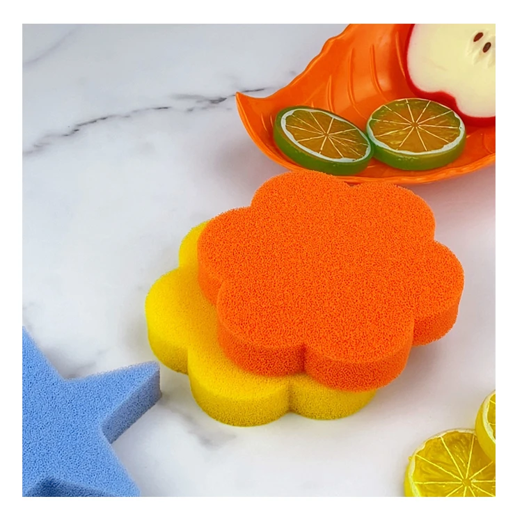Silicone Household Cleaning Sponge Eco Friendly Kitchen Sponge Daily