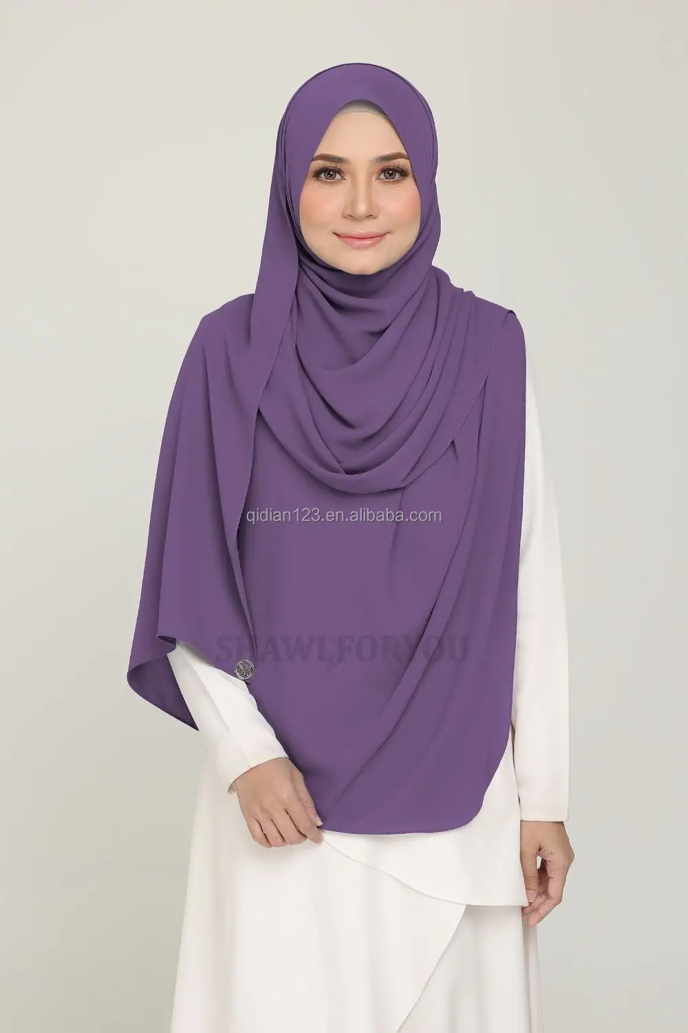 MLC023 Malaysian Chiffon Hijab main image 1