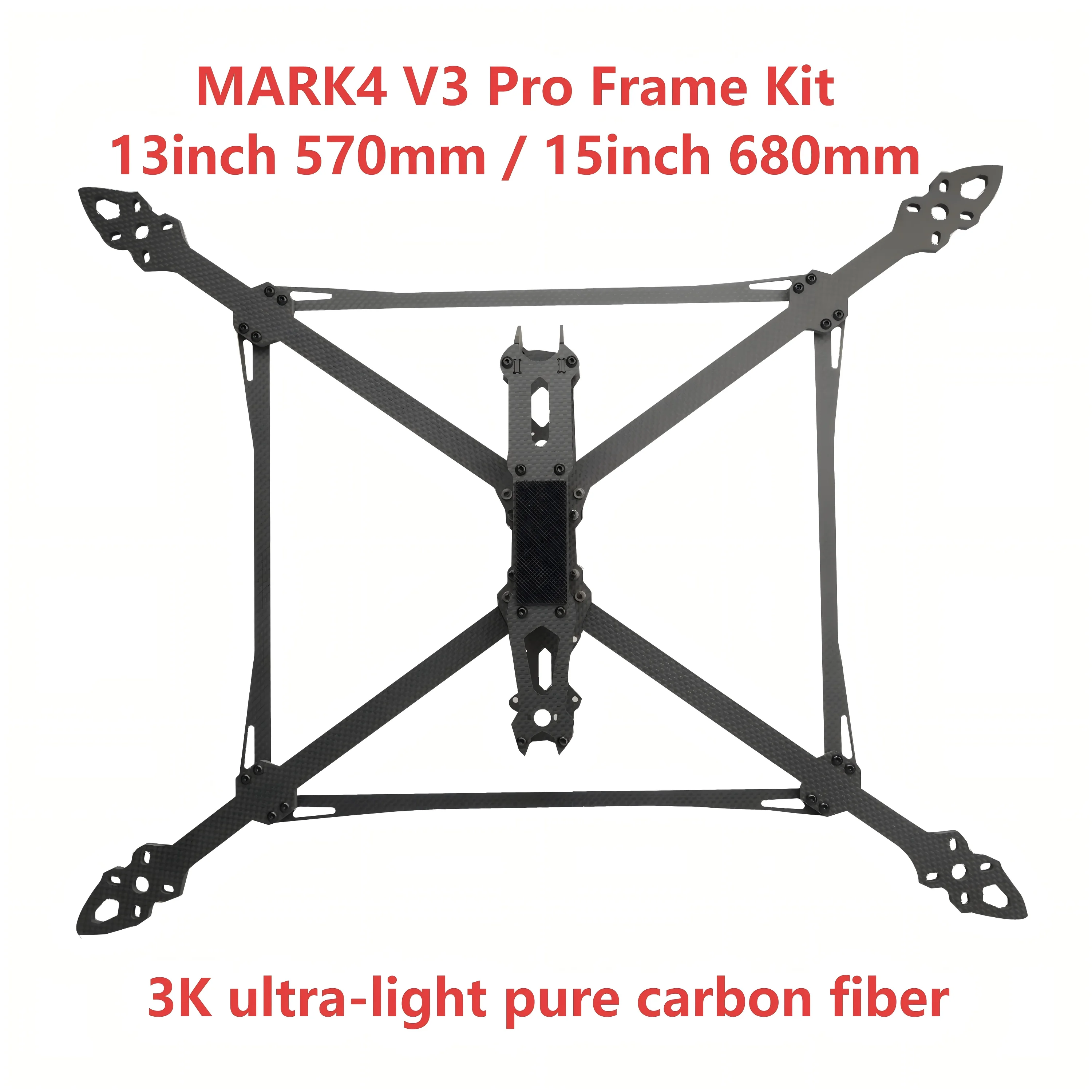 15-Inch Long Range HD FPV Racing 8S Analog BNF Supports 8-10KG Load Remote Control F7 100A FC 4-IN-1 Pro ESC 4218 360kv Motors 1