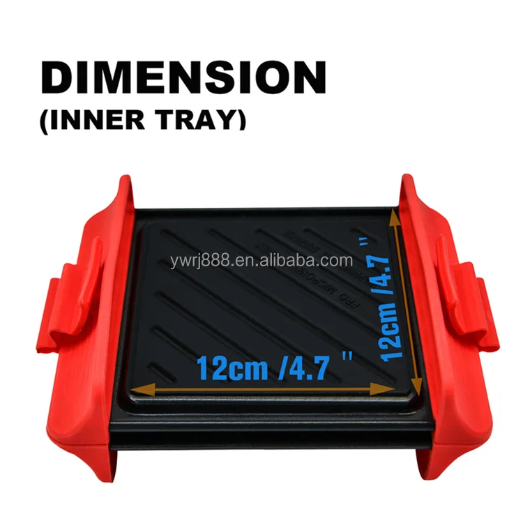 Metal Baking Tray Microwave Bakeware Practical Creative Silicone