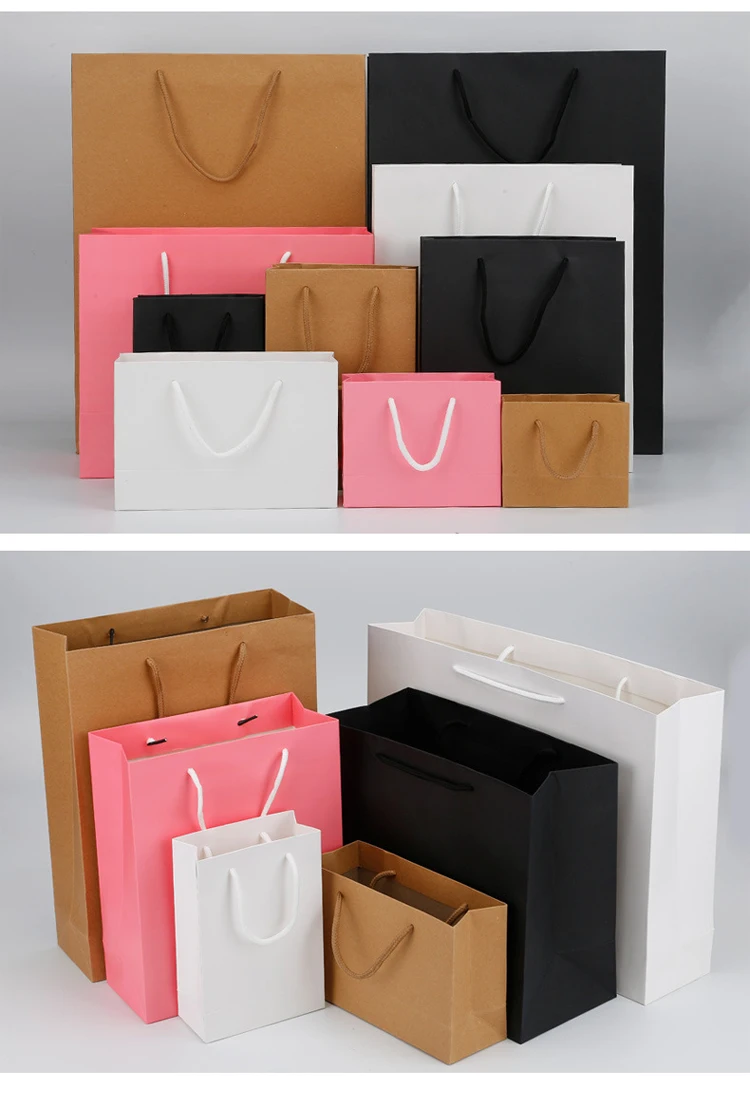 Custom Logo Paper Gifts Bag Candy Box Wedding Party Gift Handbag Shopping Bag Storage Christmas