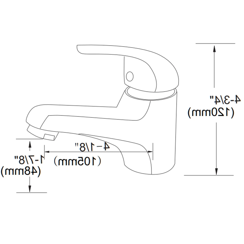 2020 Новый водяной знак Wels DR латунный полированный Термостатический смеситель для раковины