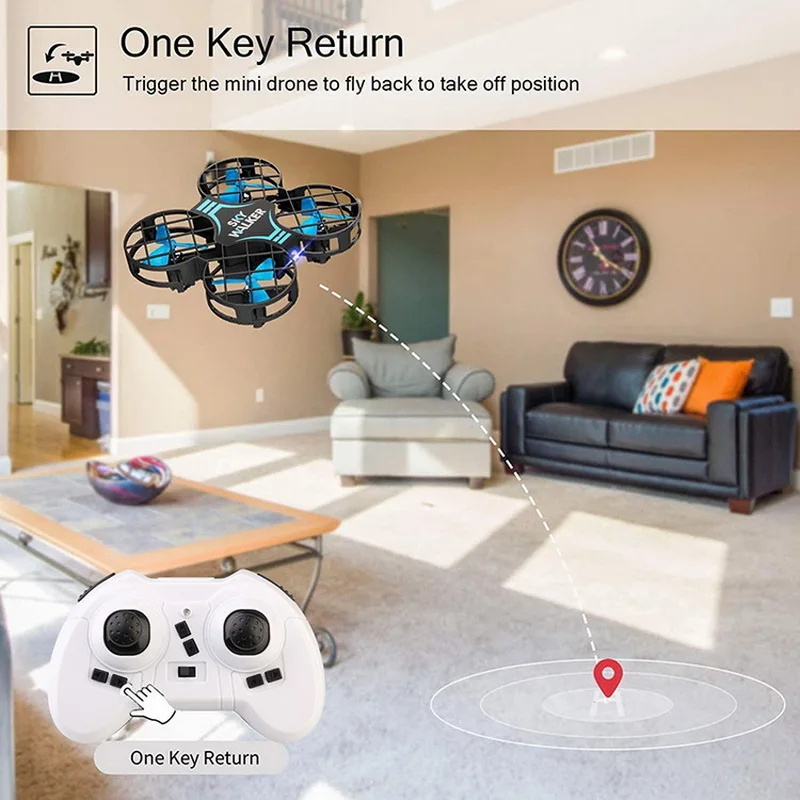 Дешевый мини-Дрон с hd-камерой и батареей для