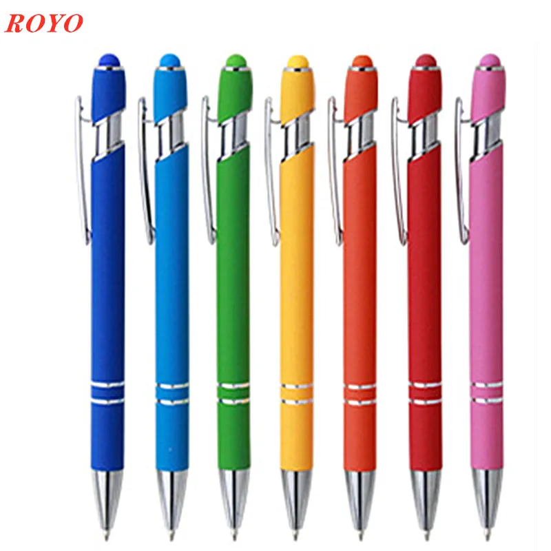 Promotion Advertising Gift 2 In 1 Ballpen Stylus Screen Ballpoint Pen ...