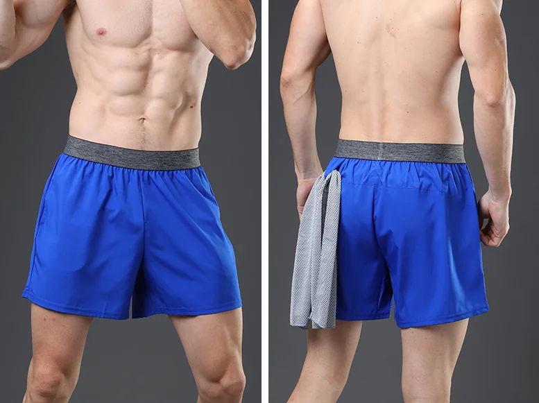 Custom Summer Breathable Sweat Wicking Running Fitness Gym Shorts ...