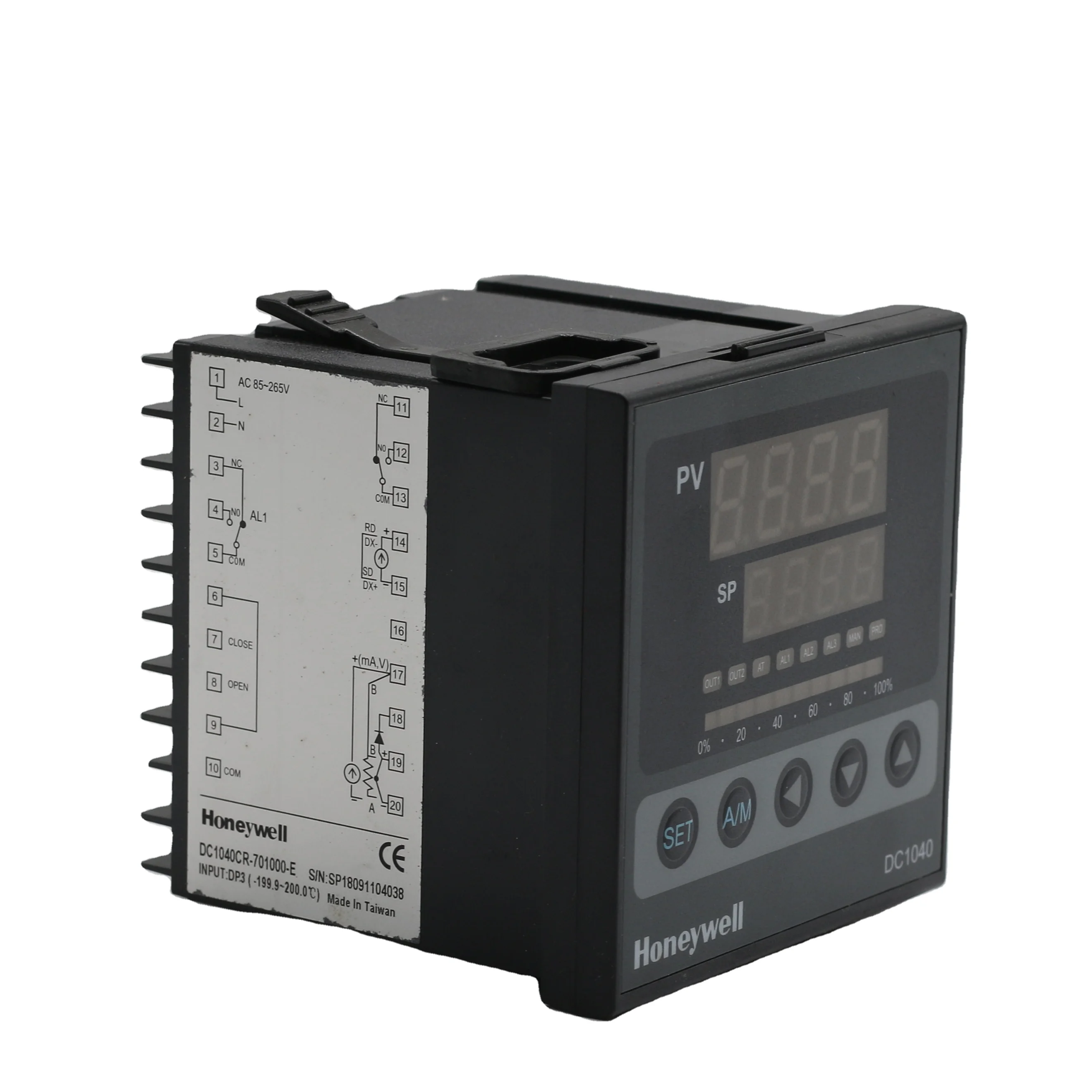 Honeywel Digital Thermostat Temperature Controller DC1040CR-701000-E With Original Modules for Industrial Burner Gas Sequence