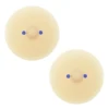 Copricapezzoli beige con piercing in strass blu