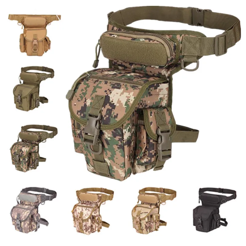 Tactical Drop Leg Bag Tool Fanny Thigh 