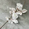 creamy white