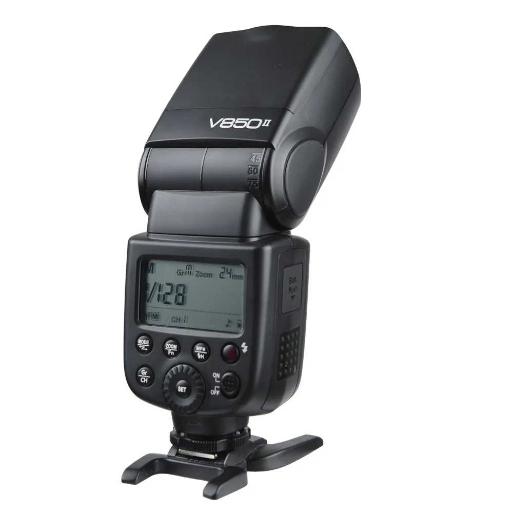 Godox V850ii V850 Ii Built-in 2.4g Supports Master Slave Li-ion Battery  Gn60 For Pentax Etc. - Buy Godox V850ii Speedlight,Wireless Godox V850