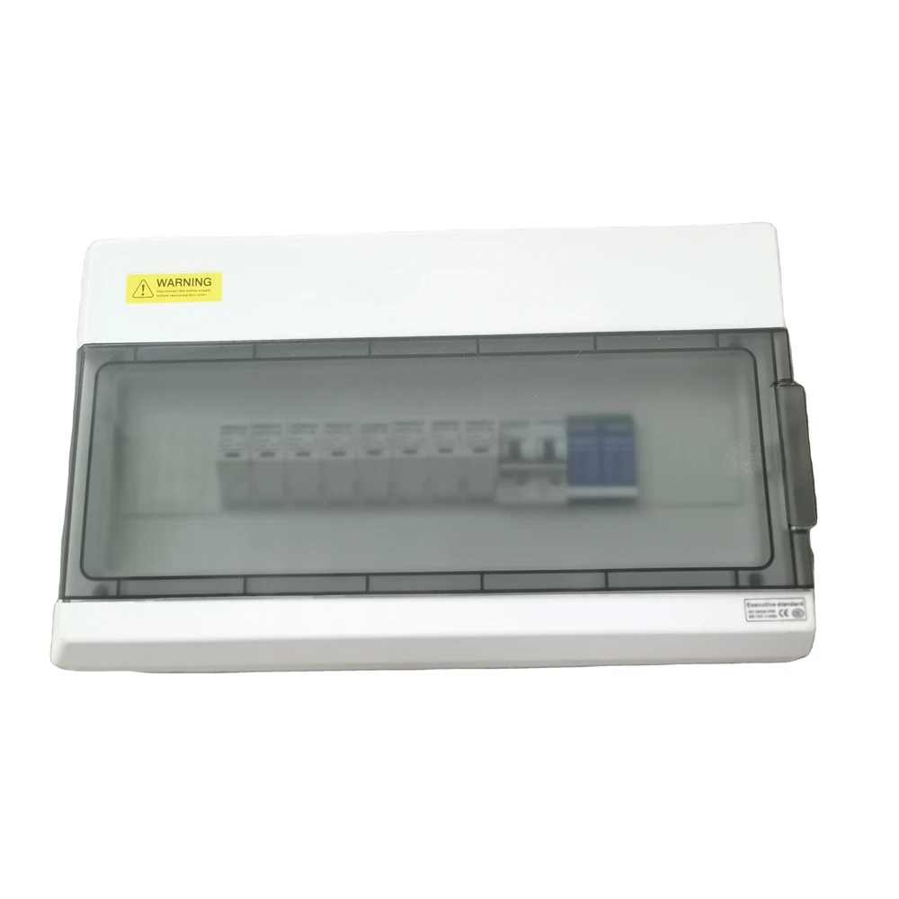 Factory Price Dc 4 in 1 Out 1000v Ip66  Panel Array Power Solar Pv String Combiner Box Solar System Outside Electrical Boxes