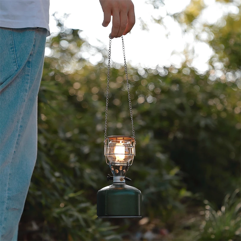 Portable Backpack Outdoor Patio Camping Hiking Sports Luminaire Gas