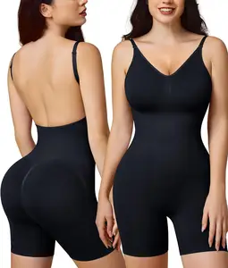 Direct Sale High Quality Breathable Seamless Corset Women's Bodysuit Sling Jumpsuit