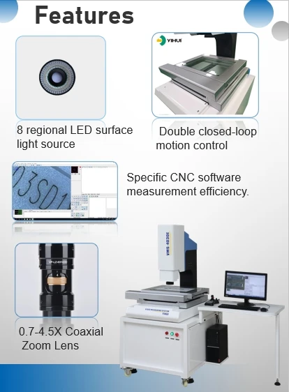 3D Series Touch Probe Video Measurement System