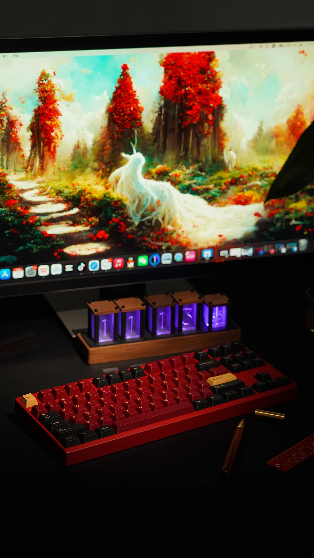 Zoom Tkl Custom Keyboard Kit Full Alu Case Nano Coating 87 Keys Tkl