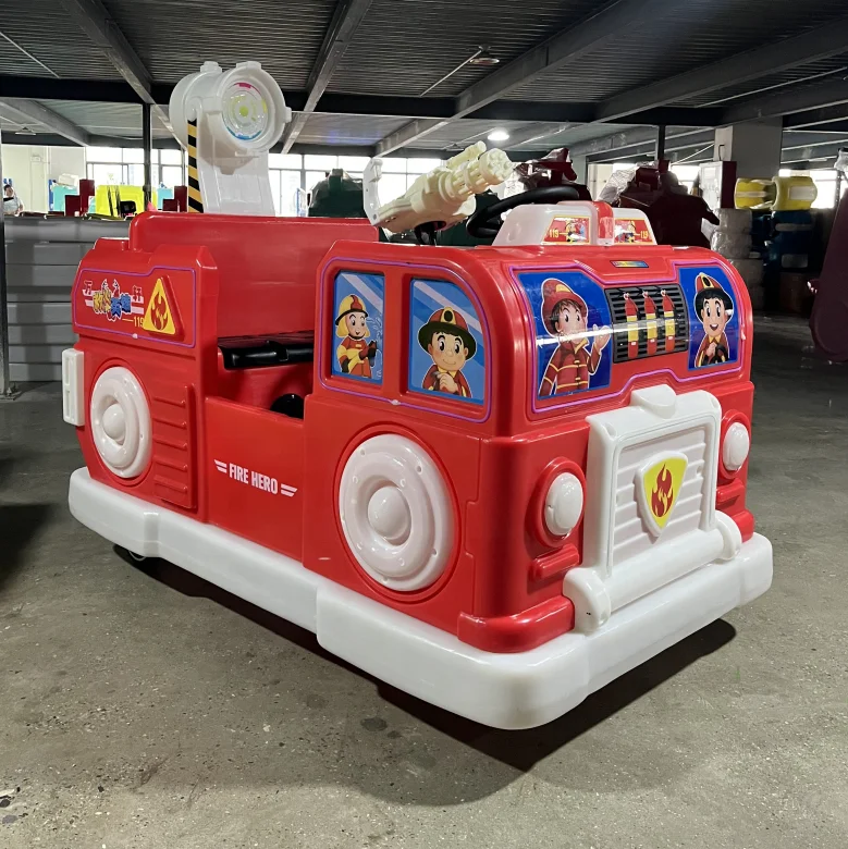 Красочные Развлечения для использования в помещении и на улице пожарная машина для детей и взрослых горячая распродажа