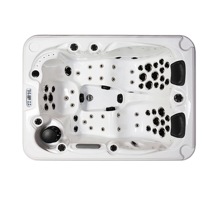 Jacuzzii Whirlpool Machine Outdoor Plug and Play 3 Person Hot Tub Spa Floor Protect for Children Bathtubs  Massage