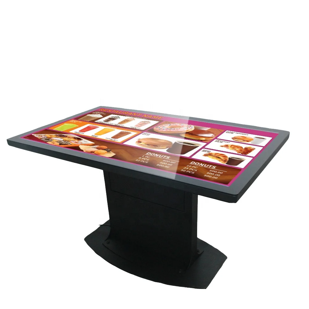 Mesa de café esperta interativa do jogo do Multi-toque, mesa do