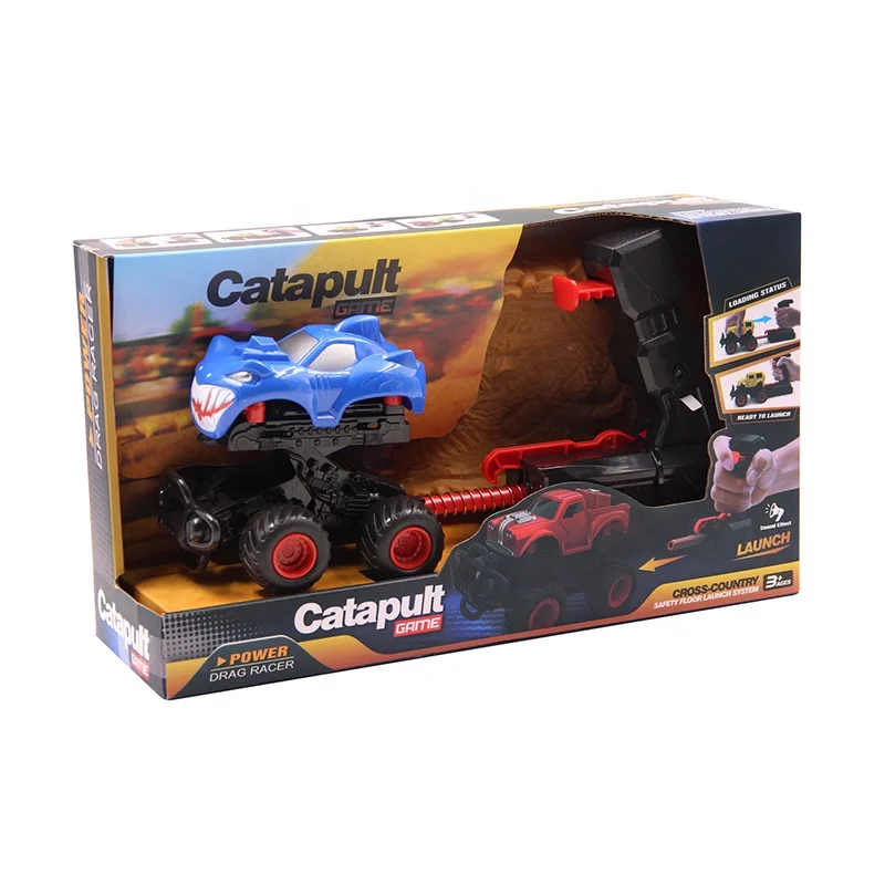 Детский Электрический автомобиль, инерционная катапульта-трансформер с музыкой