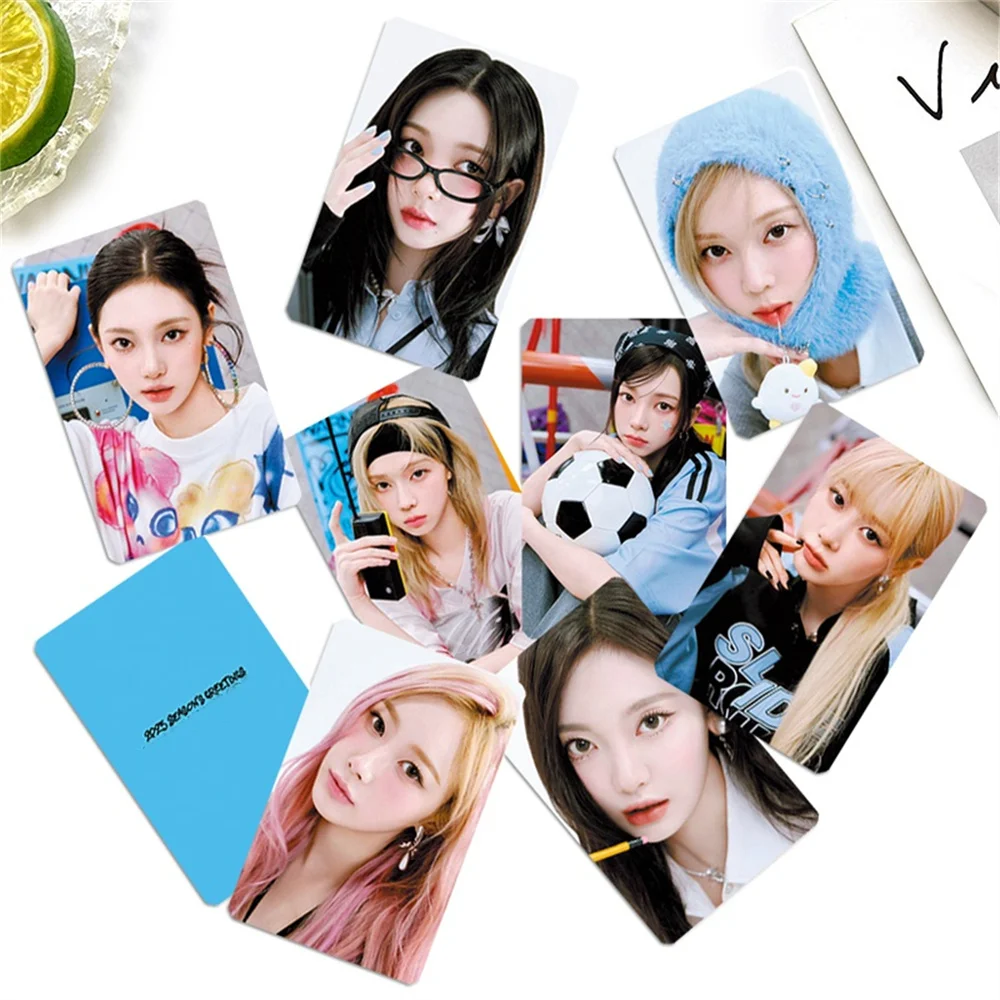 4Pcs/Set Winter Giselle 2025 Season's Greetings Photocards List
