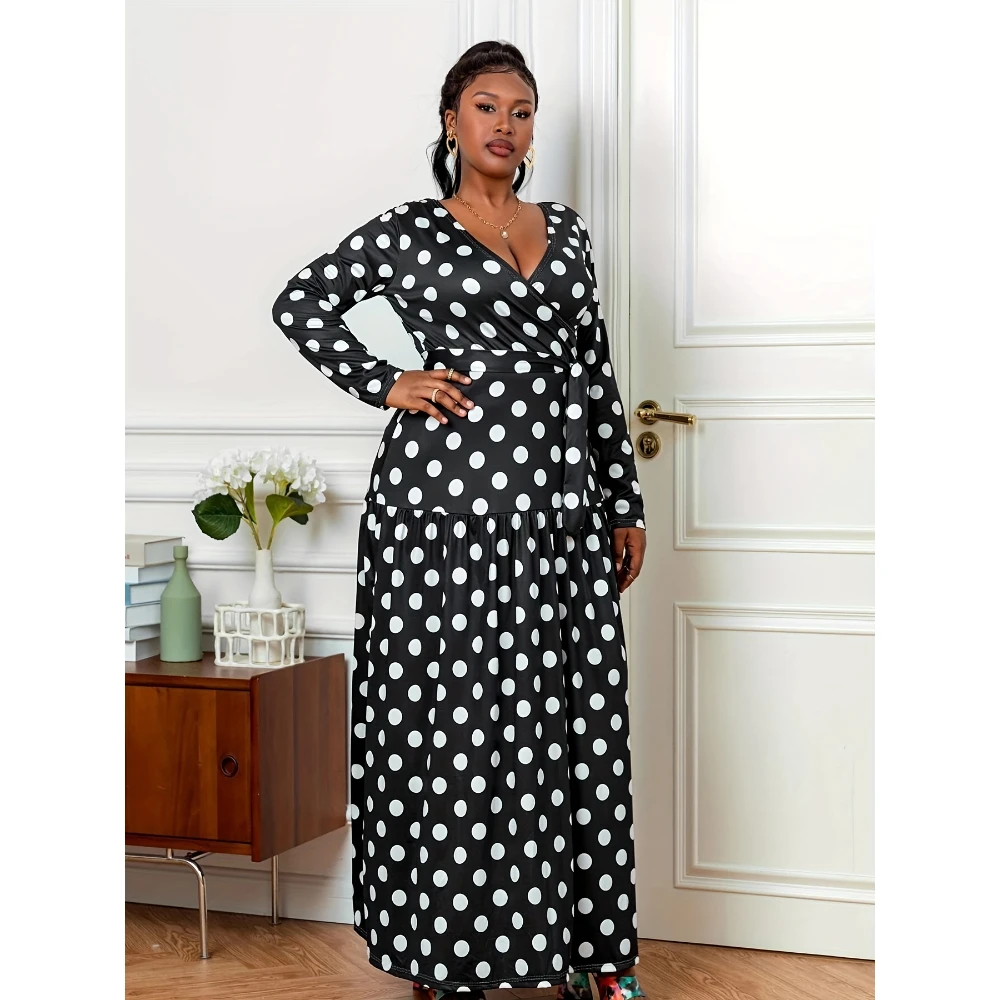 knee length dresses for ladies Wholesale Long Sleeve Button Dress Black