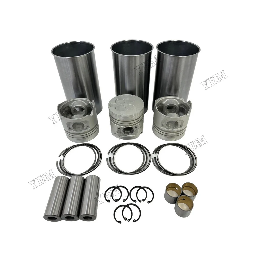 For Isuzu 3AD1 Cylinder Liner Kit Diesel Engine Spare Parts 2