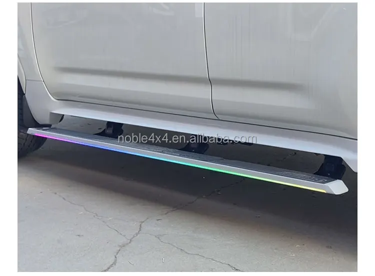 Three Support Power Running Boards Electric Doorsill Steps for toyota Land Cruiser 300 Accessories  LC300 Side Step supplier
