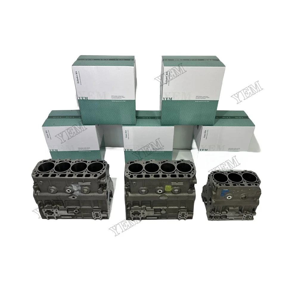 Machinery Engine Parts 4HG1 4HJ1 4HK1 4HL1 Cylinder Block for Isuzu Excavator Parts