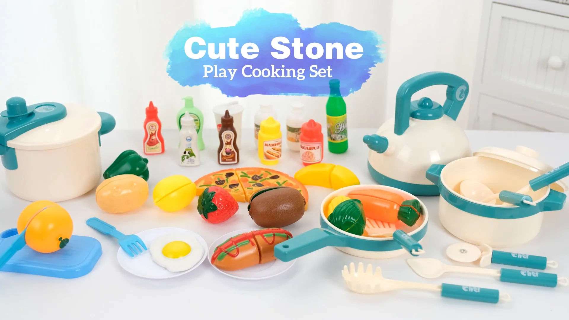 cute stone 40 piece kitchen set